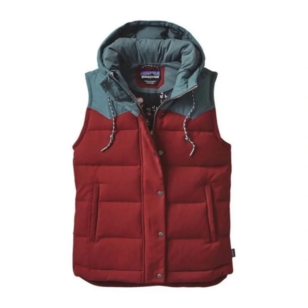 RARE🍄 Patagonia Women's‎ Bivy Hooded Down Vest